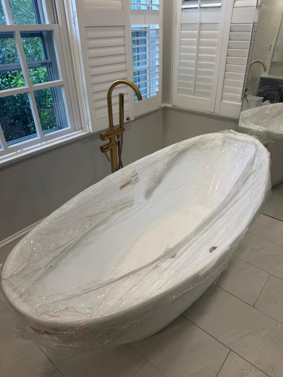 Bathroom Renovation — Freestanding Tub