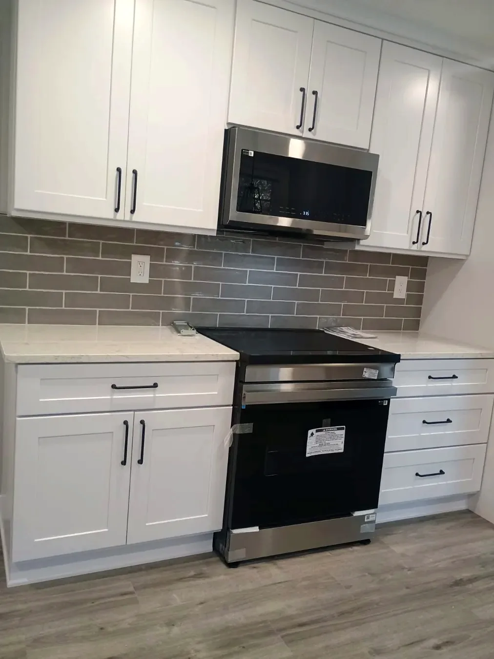 Kitchen Remodeling — White Cabinetry
